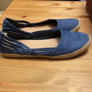 UGGS Women's Espadrille Leather Flats